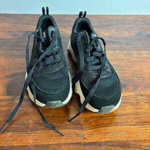 Sorel Kinetic Impact‎ II Lace Black Sea Salt Sneakers NL5097-011 Womens 8